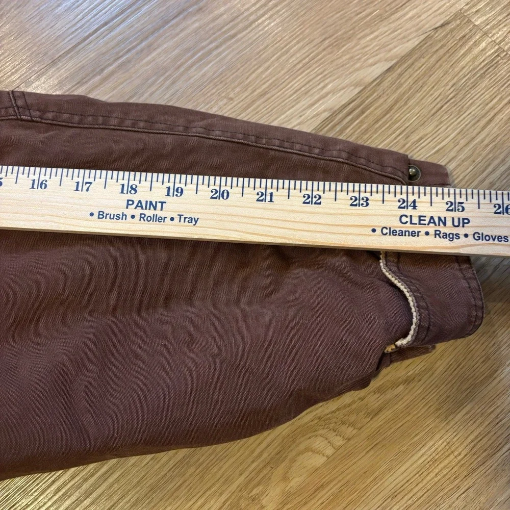 Vintage Field And Stream Chore Coat Men's XL Barn Jacket Corduroy Collar Lining - Picture 16 of 16